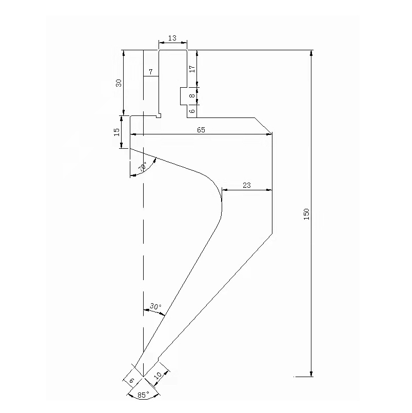 Пластины листогибочного пресса из 42CrMo
