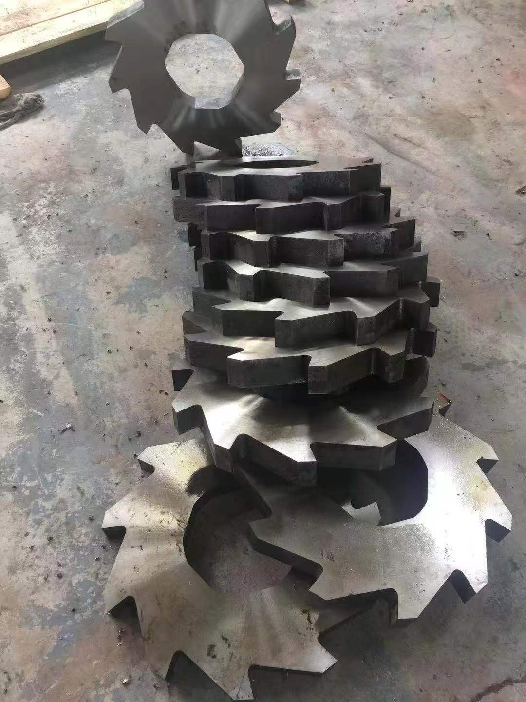 двухвальные ножи-измельчители-износостойкие 