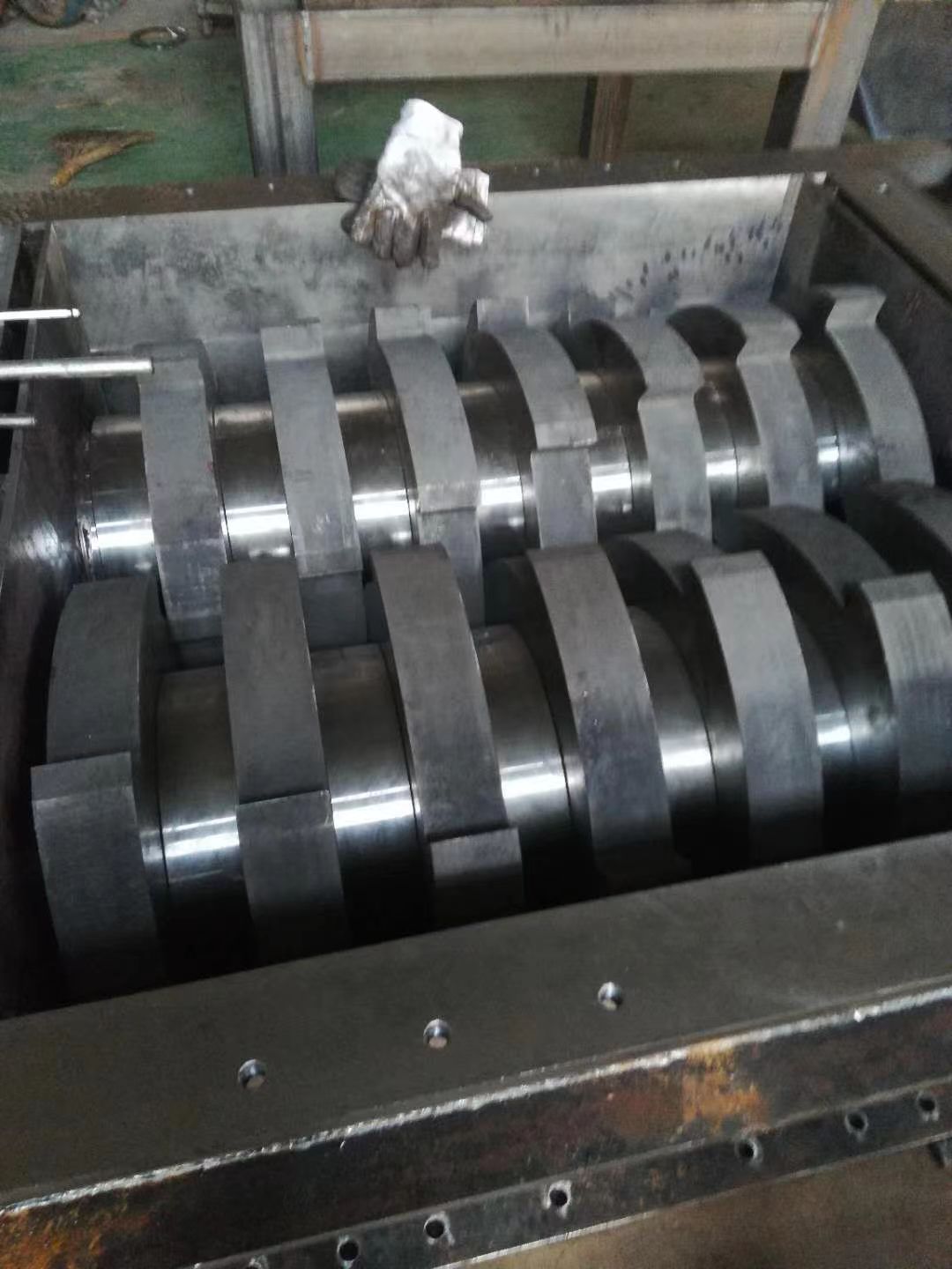 Двухвальные ножи-измельчители