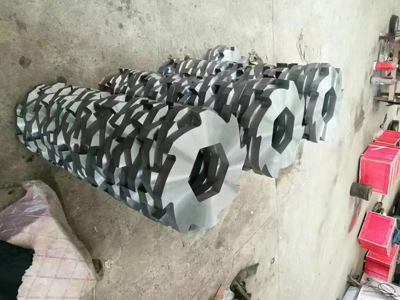 Лезвия измельчителя металлолома