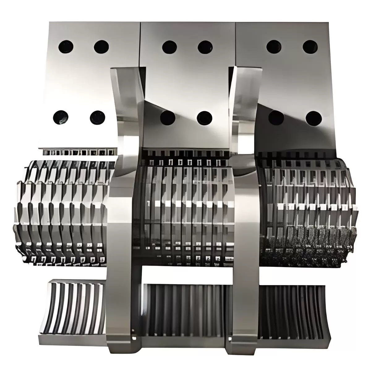 Низкоскоростные лопасти гранулятора