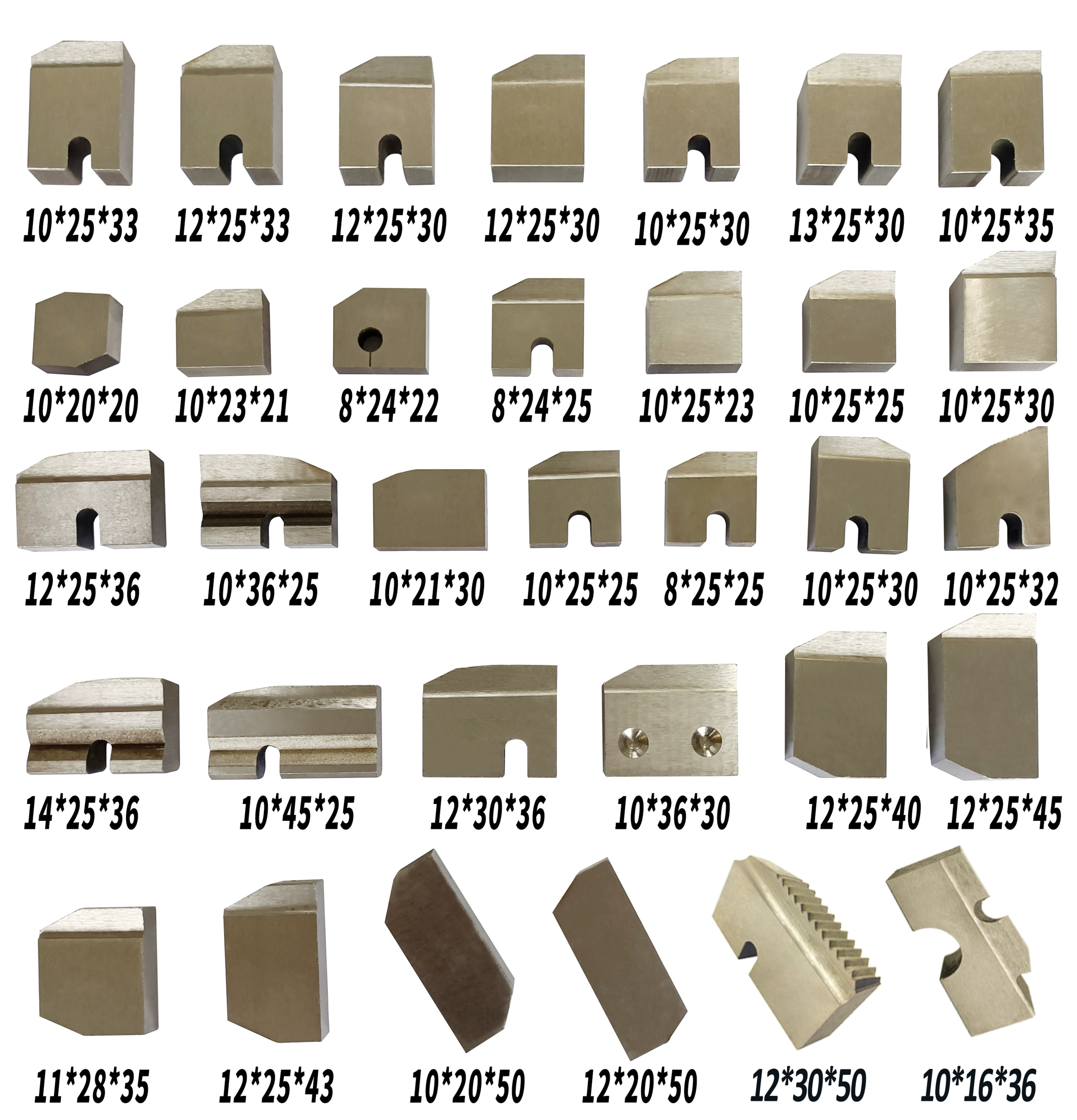 Лезвие универсального станка для гибки стальных прутков