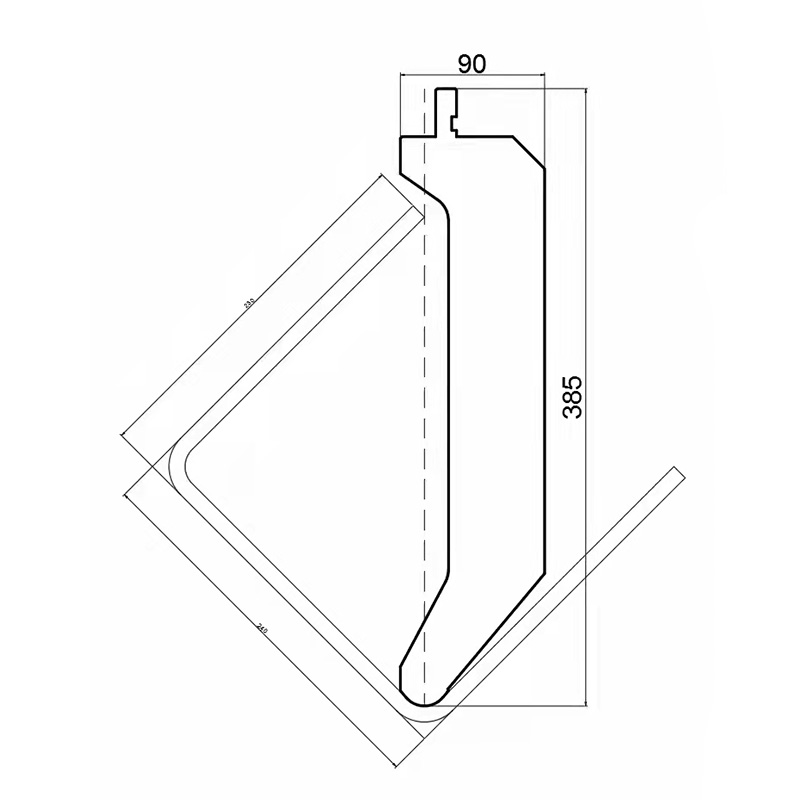 Пластины листогибочного пресса из 42CrMo