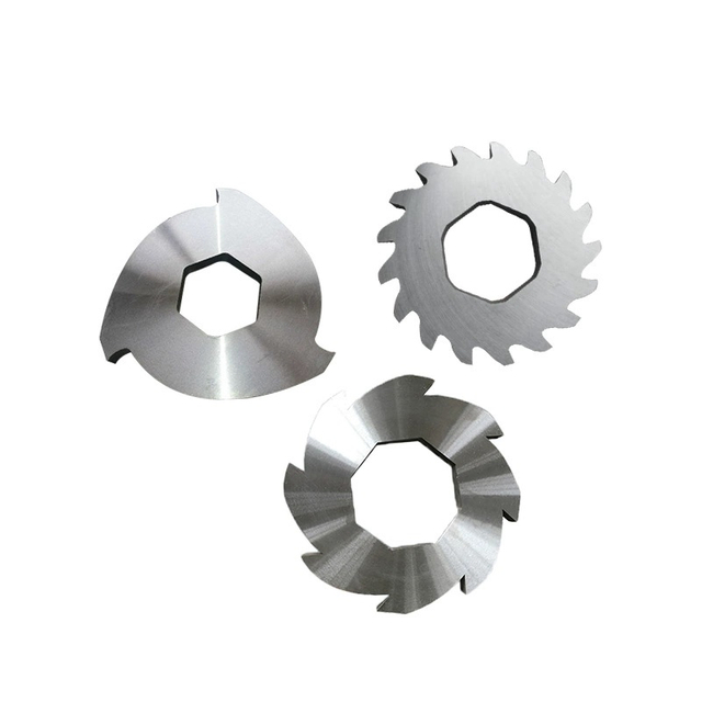 Лезвие измельчителя с двойным валом для переработки