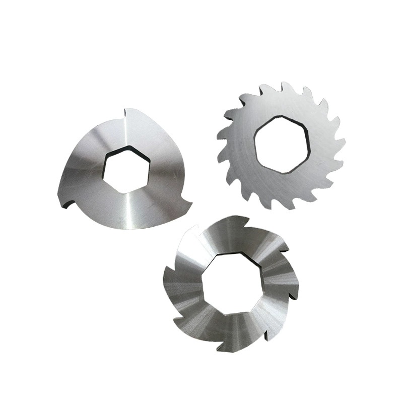 Лезвие измельчителя с двойным валом для переработки