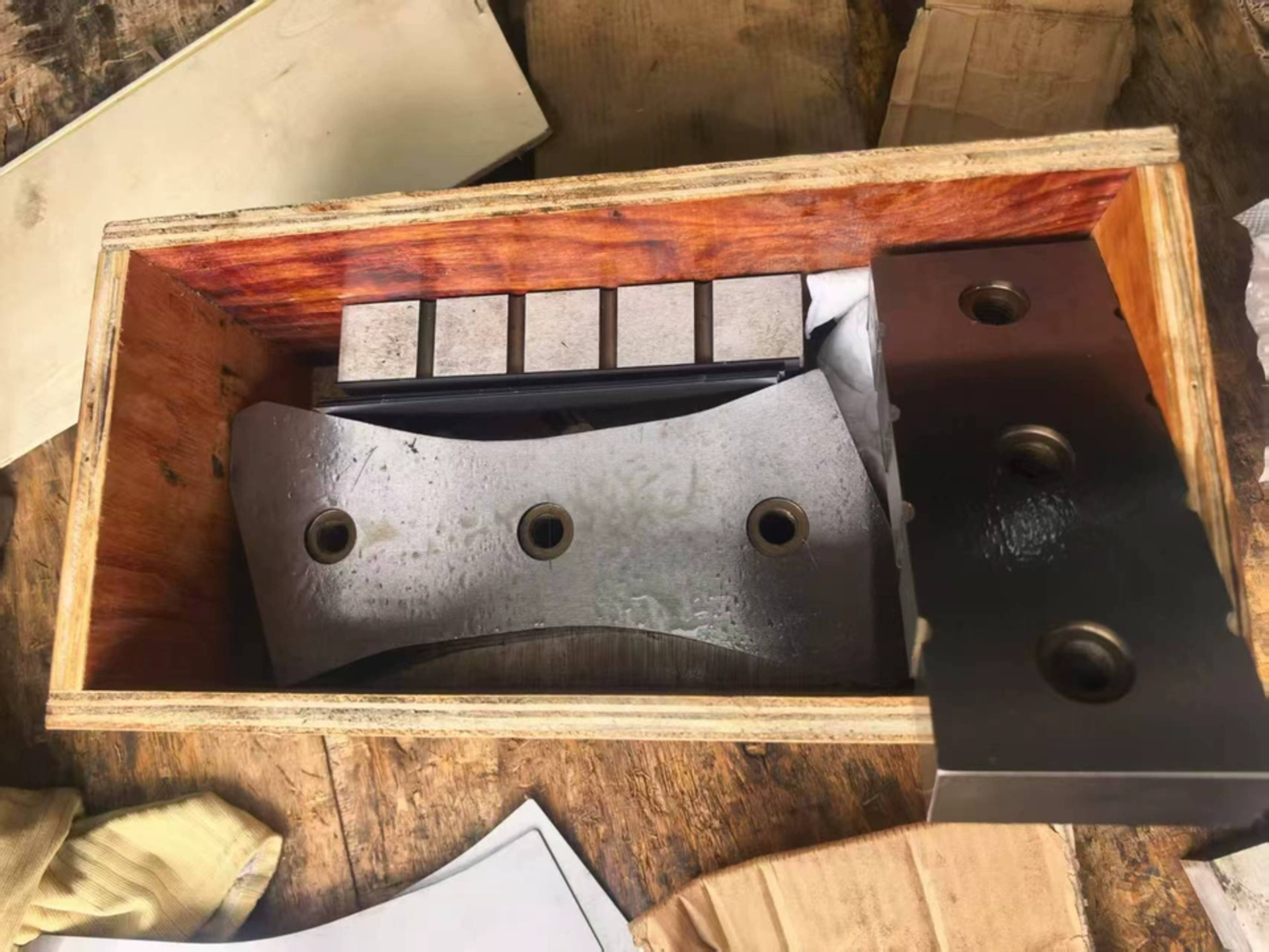 Лезвия типа «аллигатор» для резки металлолома