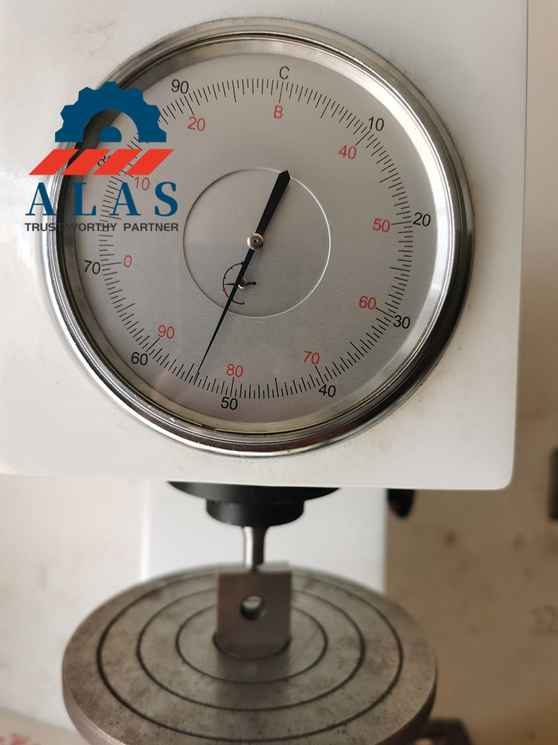 Rebar-Cutter-Blade-Rockwell-Hardness-test 