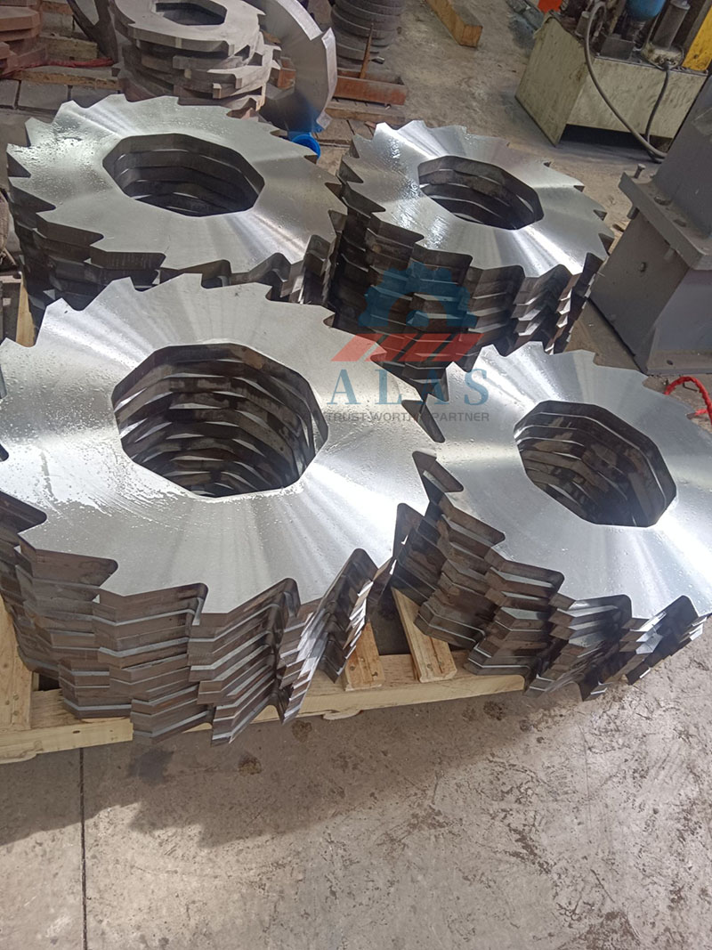 Custom Heavy-Duty Industrial Shredder Blades Factory Direct Стопки сверхмощных промышленных измельчителей на заводе от ведущего китайского поставщика